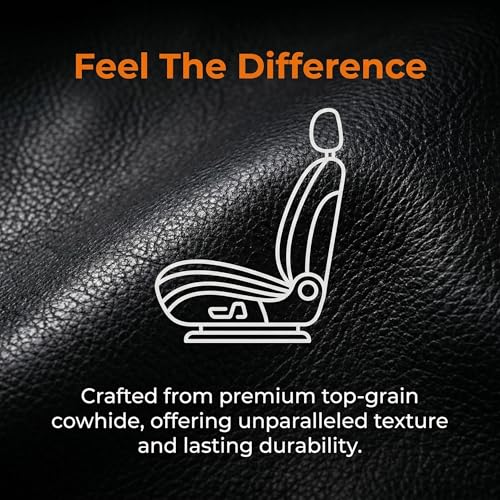 A leather rear seat cushion specially designed for cars - made by hand - can relieve pain in the buttocks, pressure points, and sciatic nerve. | Rear seat cover (Premium Black, Rear Seat Cushion) - color: Premium Black, size: Rear Seat Cushion