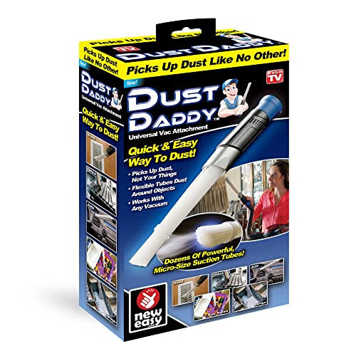 Ontel Dust Daddy | Universal Vacuum Cleaner Attachment | Dust and Dirt Remover | Authentic As Seen on TV