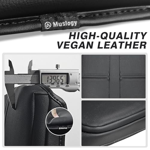 Muslogy Center Console Armrest Cover Fit for Dodge Ram1500/2500/3500 2002-2012 Accessories, Comfort Armrest Pad Console Lid Cushion Vegan Leather 1-Inch Extra Thick(Jump Seat ONLY) - size: 3) 02-12 |Ram1500/2500/3500| Jump Seat, +Thick