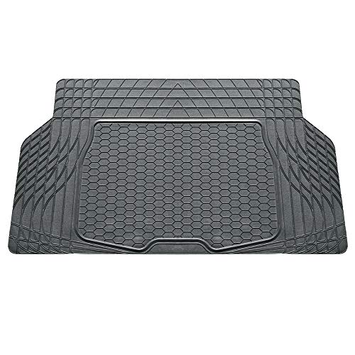 FH Group Climaproof Universal Cargo Mat – All-Weather, Trimmable Trunk Mat (55" W x 31.5" D) – Fits Most Cars, SUVs & Trucks – Gray - color: Gray, style: CARGO MAT