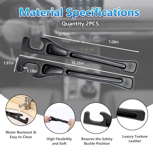 【Compatible with Lexus RX350 NX350 】 Seat Gap Filler,No Drop Seat Guard Compatible with Lexus RX NX Series,Drop Seat Guards for Cars(2Pcs),Emergency Keychain Car Escape Tool(2Pcs) - style: RX NX Series
