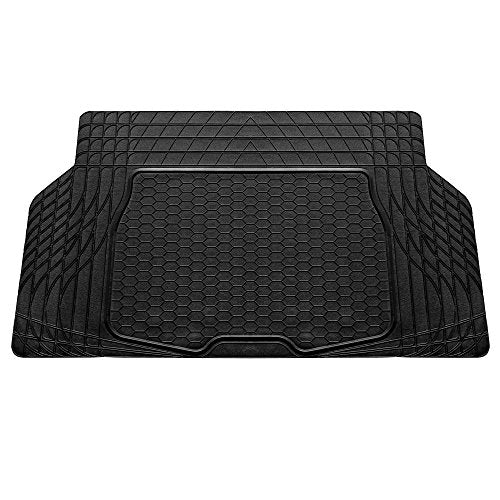 FH Group ClimaProof Universal Cargo Mat – All-Weather, Trimmable Trunk Mat (55" W x 31.5" D) – Fits Most Cars, SUVs & Trucks – Black - color: Black, style: CARGO MAT
