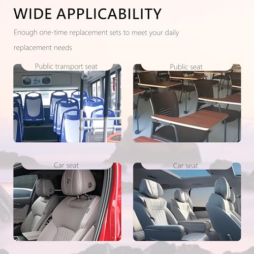 50PCS Disposable Car Seat Covers Provide Temporary Protection,Plastic Seat Covers for Cars Keep Car Interior Tidy,Universal Car Accessories & Car Seat Protector for Most Cars