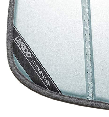 Covercraft UVS100 Custom Windshield Sunscreen for 2017-2026 Tesla 3 - Blue Metallic - color: Blue Metallic