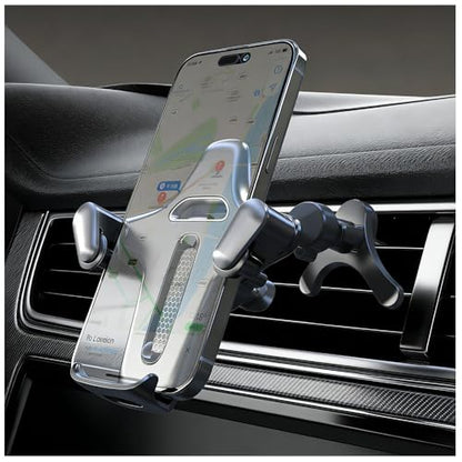 2026 Upgraded Car Vent Phone Mount,360° Rotatable & Retractable Air Vent Phone Holder for Car Fit 4.7-7.2" Phones,Universal Cars Phones Holder Vents for Horizontal/Vertical Vents