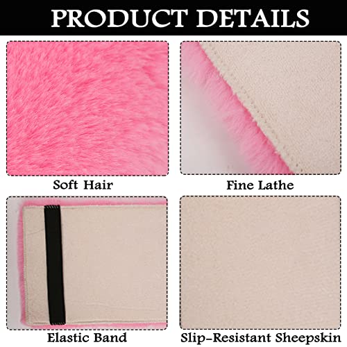 Fluffy Furry Armrest Cover for Car, Auto Center Console Cover Pad Car Soft Console Pad Wool Fur Armrest Seat Box Cover Protector Universal Fit for Most Vehicle, SUV (Gray) - color: Gary