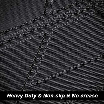 KUST Trunk Cargo Mat for 2011-2023 Dodge Charger & Chrysler 300, TPE Rubber Cargo Liner Rear Trunk Accessories All Weather Protection Raised Edge - style: Charger 2011-2023 │ Trunk Mat