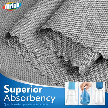 Microfiber Cleaning Cloth Glass Window Stainless Steel Mirror Polishling Rags Eyeglass Windshield Household Nano Sparkle Cloth Lint Free Cloth Cleaning Supplies Shiny Wipes, Pack of 8, 16" x 12" - color: Colorful-4 Color, Pack of 8