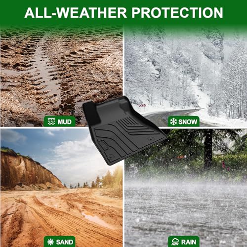 Floor Mats for 2025 2020-2024 Nissan Sentra, TPE All Weather Durable Floor Liners for Nissan Sentra Accessories - size: 2020-2025 | For Nissan Sentra