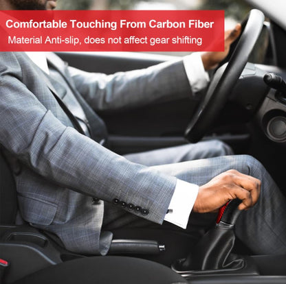 Real Glass Fiber Gear Shift Konb Cover Trim Protector Compatible with BMW F20 F21 F22 F23 F30 F32 F33 F34 F35 F36 F06 F12 F13 F25 F26 F15 F16 GT3 I8 Interior Accessories(2010-2020) - Glossy Red - color: Red