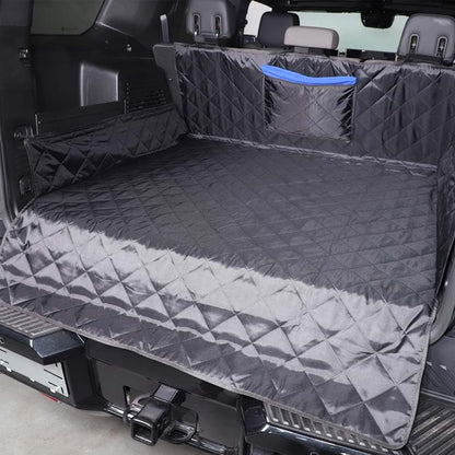Cargo Mat Liner for Hummer EV Accessories All Weather Rear Trunk Floor Mat Protection for 2024 2025 2026 Hummer EV SUV Cargo Liner for Dogs Heavy Duty 3D Nonslip Waterproof (SUV/A) - style: Style A