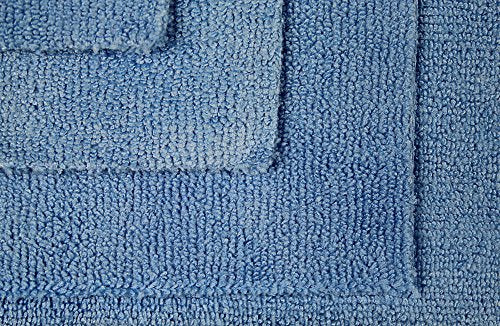 Detailer's Preference Premium Edgeless Microfiber Towels, 350 GSM, Ultra Soft, Lint-Free, Streak-Free, Scratch-Free, Highly Absorbent, for Auto, Home, and Detailing,16x16, 12-Pack, Light Blue - color: Light Blue