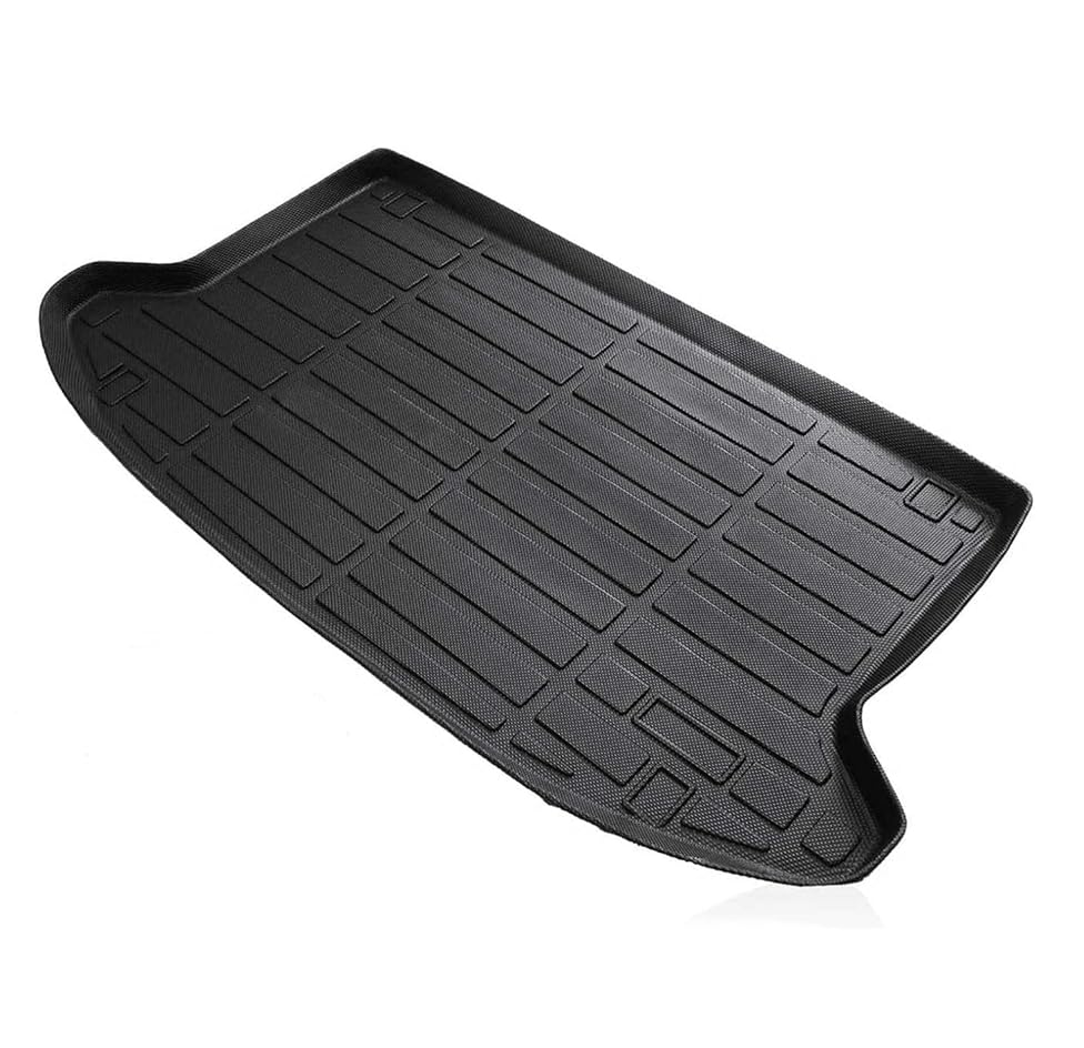 Cartist Cargo Liner Custom Fit for Kia Soul 2020 2021 2022 2023 2024 2025 (Not for Soul EV) All Weather Cargo Mat Odorless Anti-Slip TPE Trunk Floor Mat (Only Fits Upper Floor of The Trunk) - size: 5)Kia Soul (Not for Soul EV)【2020-2025】