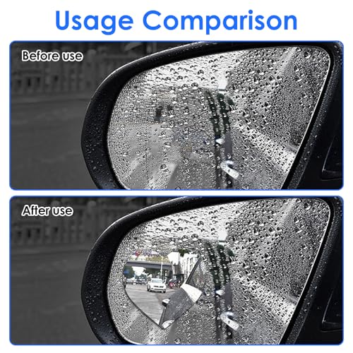 4 Pcs Heart Shaped Blind Spot Mirrors for Cars, Shatterproof Convex Glass with 360° Adjustment, Universal Stick On Side Mirror Accessories for Enhanced Safety on Cars, SUV, Trucks