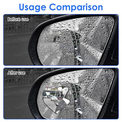 4 Pcs Heart Shaped Blind Spot Mirrors for Cars, Shatterproof Convex Glass with 360° Adjustment, Universal Stick On Side Mirror Accessories for Enhanced Safety on Cars, SUV, Trucks