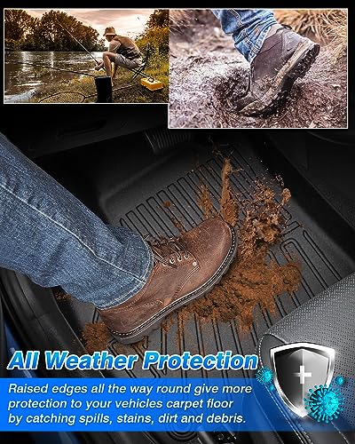 Cartist Floor Mats for Kia Soul 2020-2025 2026, All Weather Cargo Liner for Soul Accessories, Heavy Duty Car Mats, Car Accessories (Only Fit The Upper Floor of The Trunk) - size: 3)Kia Soul【20-26】