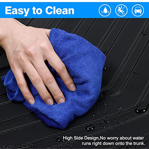 KUST Trunk Cargo Mat for Land Rover Discovery 4 LR4 2010-2016 (5/7 Seats) Rubber Rear Cover Cargo Liner Discoery 4 Accessories High Edge - size: For 2010-2016 Discovery 4 | Trunk Mat