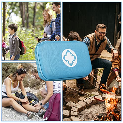 Car-Home Survival First-Aid Kit Emergency-Kit - Blue 273Piece Equipment Travel Supplies First Aid Set Home Essentials Camping Hiking YIDERBO - style: Blue-273Pcs