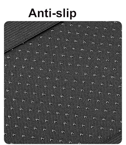 Auto Center Console Pad PU Leather Car Armrest Seat Box Cover Protector Universal Fit (Black White) - color: Black White