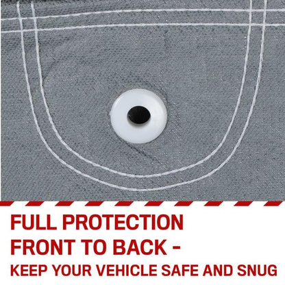 Motor Trend Breathable Lightweight Car Cover, Anti-Moisture Build-Up Water-Resistant Scratch-Resistant Travel-Friendly, Universal Fit for Cars SUVs Trucks Vans All-Weather Outdoor/Indoor, (L) 190" L - size: L