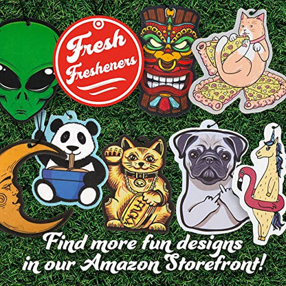 Funny Naughty Unique Car Air Fresheners Scented With Premium Oils By Fresh Fresheners (Mexicana) - color: Mexicana