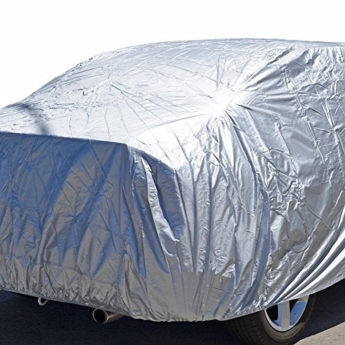 Motor Trend All Season WeatherWear 1-Poly Layer Snow proof, Water Resistant Car Cover Size L - Fits up to 190" - CC-543+LOCK - size: Large