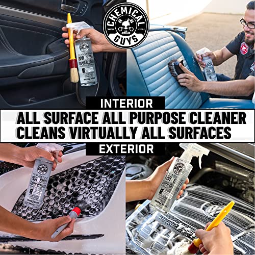Chemical Guys Nonsense Colorless & Odorless All Surface Cleaner - Interior Cleaner, Safe for Vinyl, Rubber, Plastic, Carpet, and Upholstery, pH Balanced, Residue-Free, Unscented, 1 Gallon (128 fl oz) - style: Nonsense 128 oz