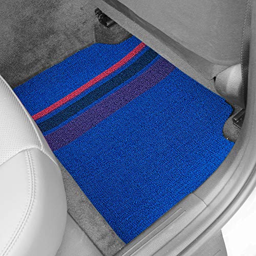 FH Group Car Floor Mats - DIY Ultra Waterproof Trimmable Non-Slip Vinyl Floor Mats, Blue - color: BLUE