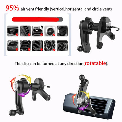 Phone Mount for Car Wireless Charger Auto Clamping with Rotatable Vent Clip Cute Bear for iPhone Samsung Andriod Phone - style: Silver bear