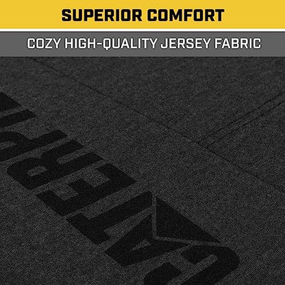 Cat CozyBlend Car Seat Covers, Charcoal Heather - Premium Jersey Fabric Seat Covers for Cars Trucks SUV, Breathable Cotton Car Seat Covers Front Seats Only, Universal Fit Automotive Interior Covers - color: Charcoal Gray