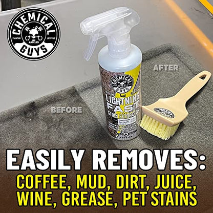 Chemical Guys Lightning Fast Carpet and Upholstery Stain Extractor - Carpet Cleaner, Safe for Fabric, Upholstery, Cars, Home, Office, Furniture, and More, Fresh Scent - 128 oz - size: 8 Pound (Pack of 1)