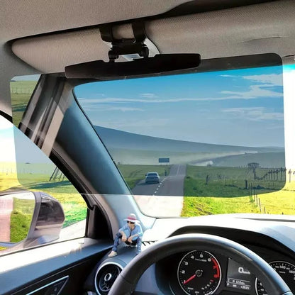 Universal Car Sun Visor Extension with Anti-Glare & UV Protection - Polarized Lens Technology for Windshield Glare Reduction, Safe Driving Accessory - color: 1pcs
