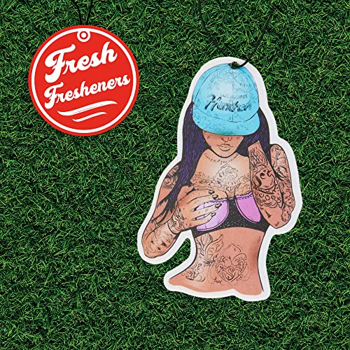 Funny Naughty Unique Car Air Fresheners Scented With Premium Oils By Fresh Fresheners (Hundred's Girl) - color: Hundred's Girl