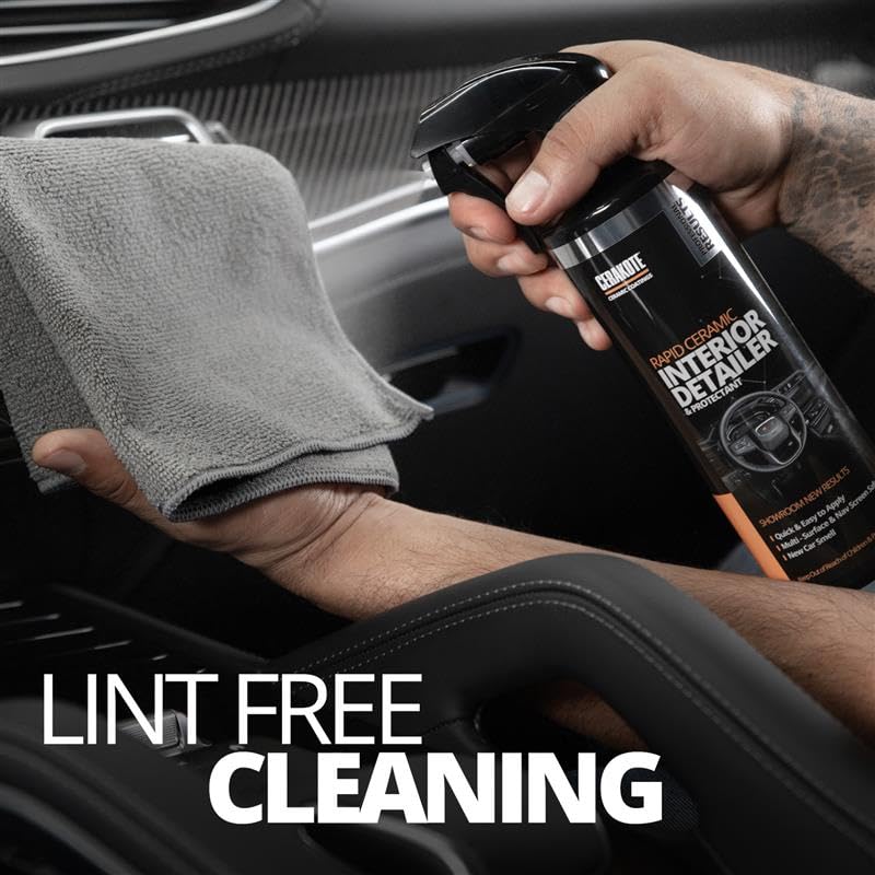 CERAKOTE Microfiber Towels (24 Pack) - Cleaning and Application Towels Durable Microfiber Material - 300 GSM Lint-Free Towel - Ideal for Cars, Home, Shop and Office Cleaning - size: 12.5" x 12.5" (Pack of 2)