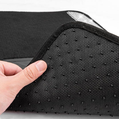 CAR PASS 3 Row Bling Diamond Car Mats Shining Carpet Rhinestones Sparkly Glitter Floor Mats Anti-Slip PVC Heel Pad Universal for Automotive SUV,Sedan,Van, 3rd Row 2 Rear for Girl Women, Black Silver - color: Black White