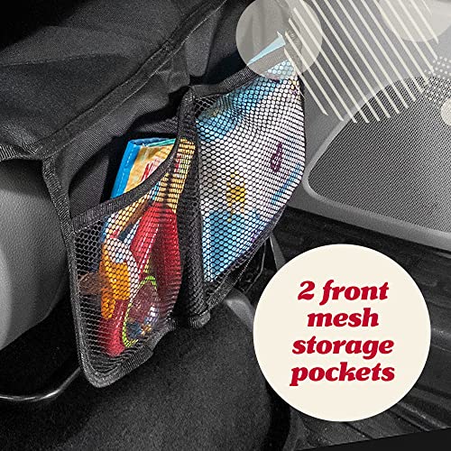 Lusso Gear Car Seat Protector - Waterproof Car Seat Cover - Non-Slip Padding & Mesh Pockets for Baby Travel Gear - Universal SUV & Vehicle Fit - Tan - color: 1-Pack Tan