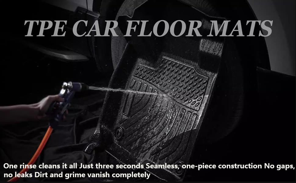 YQ Floor Mats for 2018-2024 BMW X3 G01 30i M40i X3M F97, BMW X3 Accessories Custom Fit 3D TPE Waterproof Anti-Slip Odorless Heavy Duty All Weather Full Set Car Mats Front&Rear 2 Row Floor Liners - size: For BMW X3 2018-2024