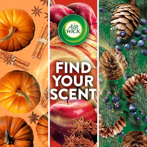 Air Wick Scented Oils 0+10 Apple Cinnamon Medley - size: 0.67 Fl Oz (Pack of 10), style: 10 ct