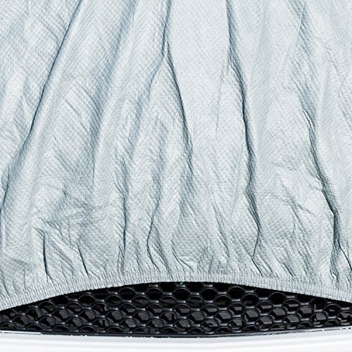 Budge Protector V Truck Cover, Premium 5-Layer Waterproof All Weather Dust Proof Protection with Soft Inner Lining, Fits Trucks up to 264 Inches, Gray, Size 8 - size: Size 8: 264" L X 80" W X 72" H
