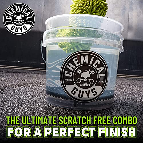 Chemical Guys 8-Piece Arsenal Builder Car Wash Kit - Includes Bucket, Dirt Trap, Lid, Wash Mitt, Air Fresheners & (3) 16 oz Car Care Chemicals, Complete Cleaning Kit for Trucks, SUVs & More - style: HOL126L