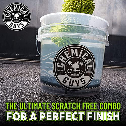 Chemical Guys 8-Piece Arsenal Builder Car Wash Kit - Includes Bucket, Dirt Trap, Lid, Wash Mitt, Air Fresheners & (3) 16 oz Car Care Chemicals, Complete Cleaning Kit for Trucks, SUVs & More - style: HOL126L