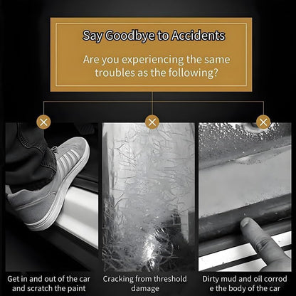 4 Pcs Stainless Steel Car Door Sill Strip for Infiniti Q50 2014-2024, Stainless Steel Car Door Sill Scuff Plate Guard Car Door Kick Plates