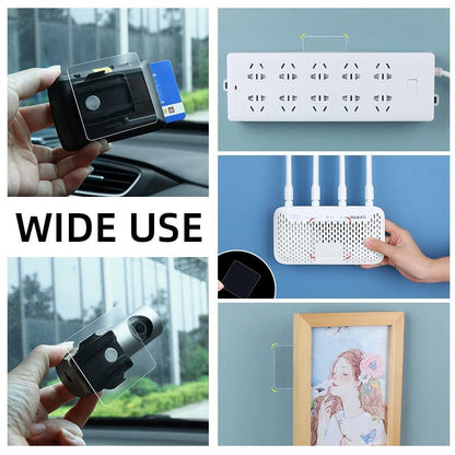 50PCS Double Sided Adhesive Pads for Mounting, 2-3/8inch Two Sided Pre-Cut Square Tape, Sticky Tack Double Sided Tape for Walls Hanging, (2-23/64inch X 2-23/64inch X 1.0MM) - size: 2-23/64inch X 2-23/64inch X 0.04inch