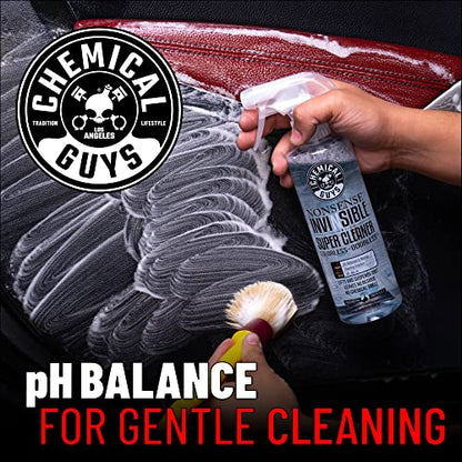 Chemical Guys Nonsense, Odorless Cleaner For Car Interior and Exterior All Purpose Cleaning Spray for Vinyl, Rubber, Plastic, Carpet, Upholstery, and Engine Bays Foaming Deep Cleaning Formula 16 oz - style: Nonsense 16 oz