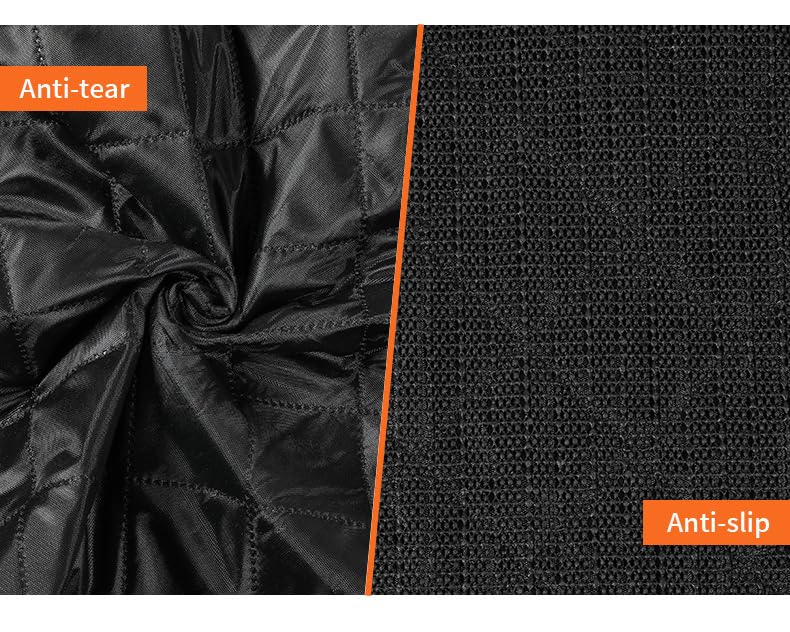 Cudloo Dog Car Seat Cover for Pets 100% Waterproof Seat Cover Anti Tear Dog and Cat Hammock 600D Heavy Duty Scratch Proof Nonslip Pet Seat Covers for Cars, Trucks and SUVs