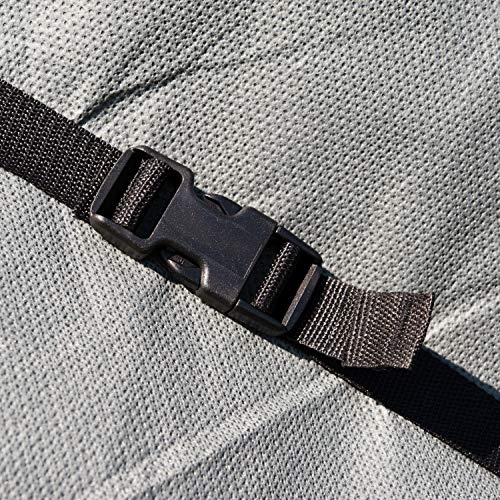 Budge Protector V Truck Cover, Premium 5-Layer Waterproof All Weather Dust Proof Protection with Soft Inner Lining, Fits Trucks up to 232 Inches, Gray, Size 3X - size: Size 3X: 232" L x 70" W x 60" H