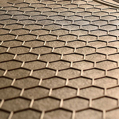 FH Group ClimaProof Universal Cargo Mat – All-Weather, Trimmable Trunk Mat (55" W x 31.5" D) – Fits Most Cars, SUVs & Trucks – Beige - color: Beige, style: CARGO MAT