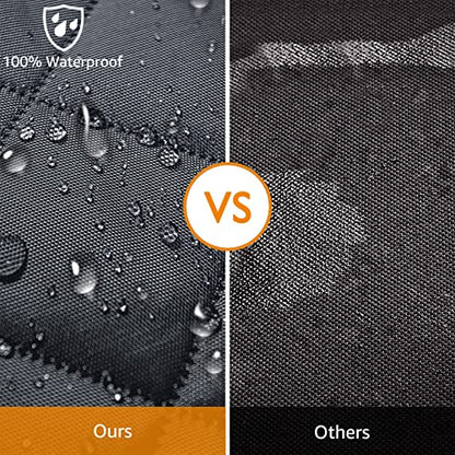 Front Seat Cover for Dogs Waterproof Car Seat Cover Protects Seats from Hair, Dirt, and Liquid Messes Scratch Proof Nonslip Bucket Seat Cover for Pet of Cars,Trucks and SUVs - color: BLACK