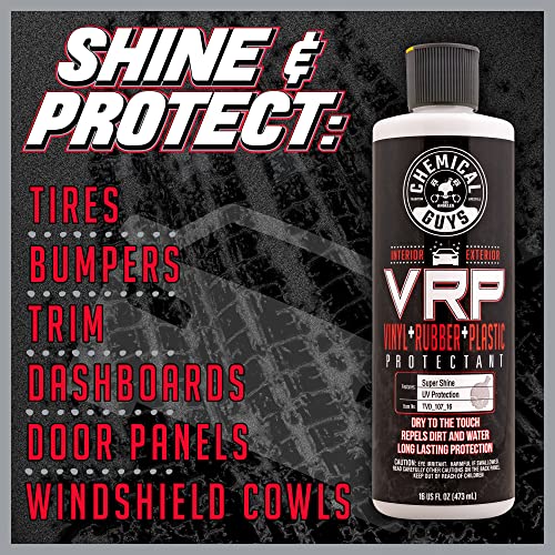 Chemical Guys VRP Vinyl, Rubber, and Plastic Dressing - Tire Dressing, Non-Greasy, Dry-to-the-Touch Shine for Tires, Trim, and More, Safe for Cars, Trucks, SUVs, RVs & More - 128 oz - size: 133.52 Ounce (Pack of 1)