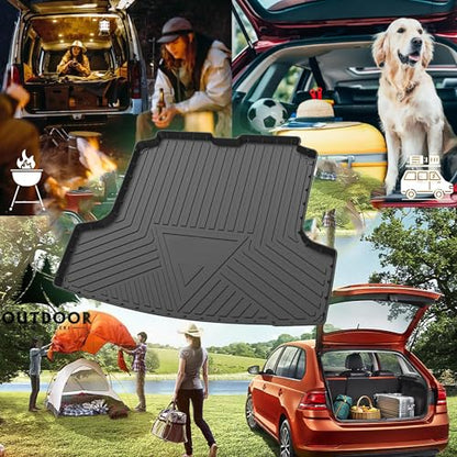Trunk Mat Compatible with 2019-2026 Nissan Altima Cargo Liner TPE Waterproof Cargo Mat Replacement for 2021 2022 2023 2024 2025 2026 Altima Accessories - style: 9) for Nissan Altima 2019-2025 Cargo Liner